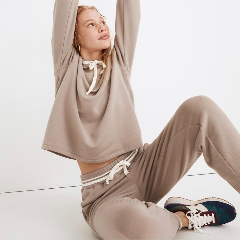 Madewell superbrushed lounge set size S